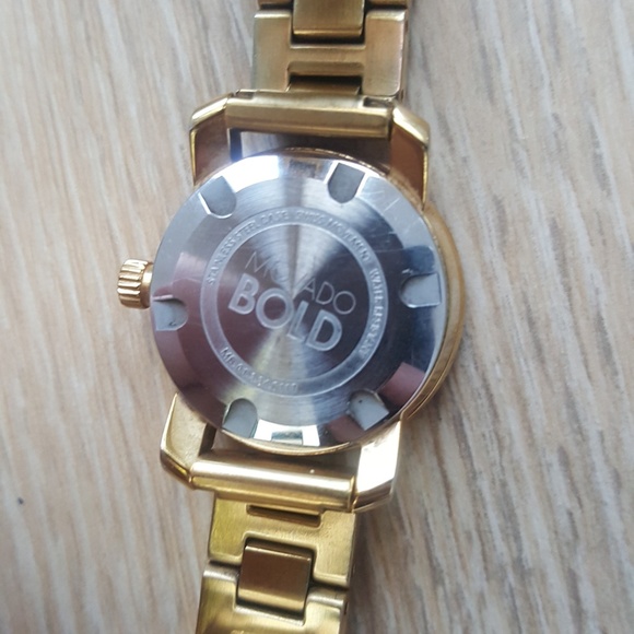 Movado Bold Gold Watch Women\'s main image 6